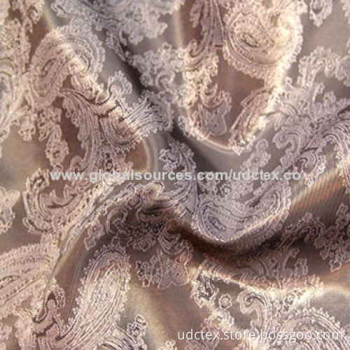 Polyester Viscose/Jacquard Fabric, Available in Dobby Style, 58-/60-inch Width